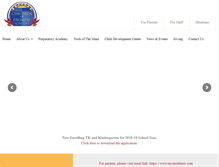 Tablet Screenshot of childrenofpromiseschools.com